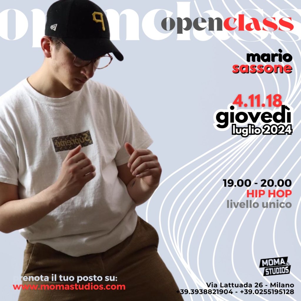 Hip Hop con Mario Livello Unico - Moma Studios