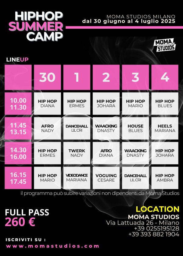 Hip Hop Summer Camp 2025 - immagine 2